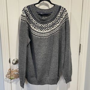 NWT Men’s XXL G.H. Bass & Co. Sweater Cotton, Acrylic, Wool Blend